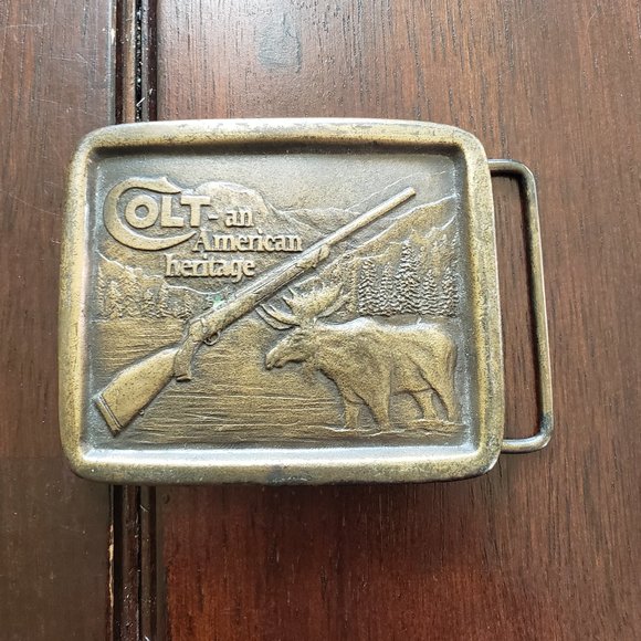 Colt Accessories Vintage 976 Colt An American Heritage Belt Buckle Poshmark